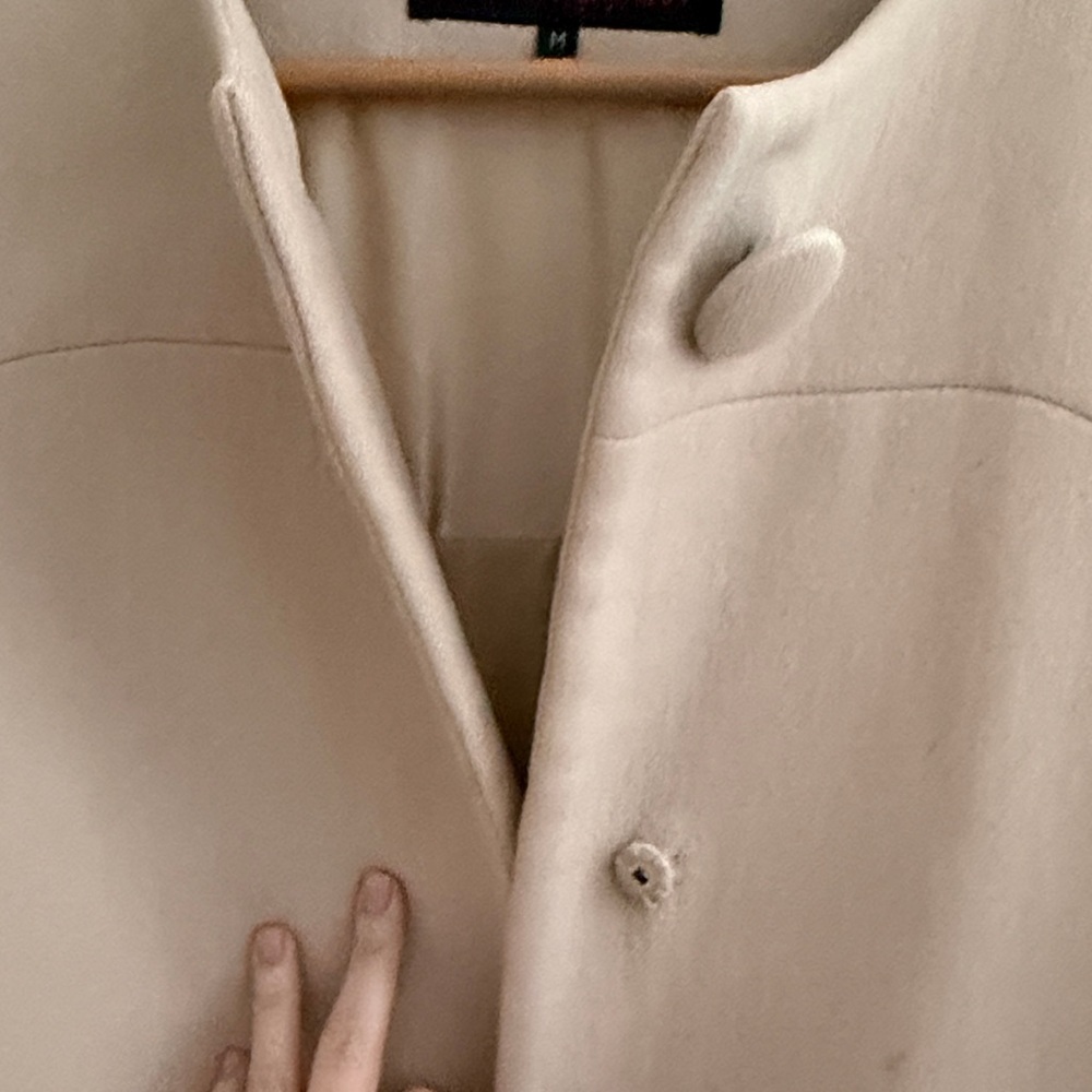 Light Beigh Women's Coat - Picture 5 of 6